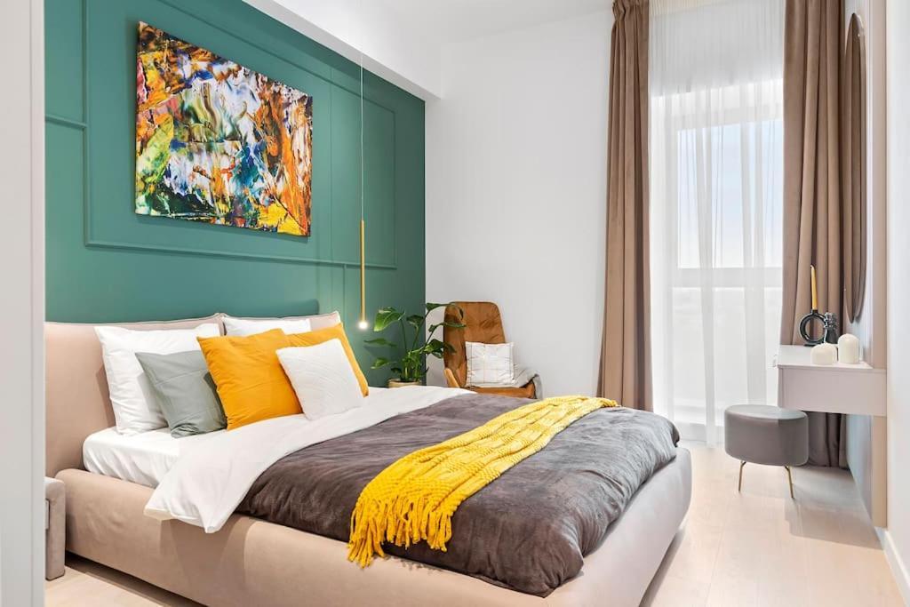 Floreasca Apartament On Business Centre بوخارست المظهر الخارجي الصورة